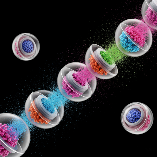 Une image conceptuelle illustrant les saveurs de la microencapsulation alimentaire et des boissons