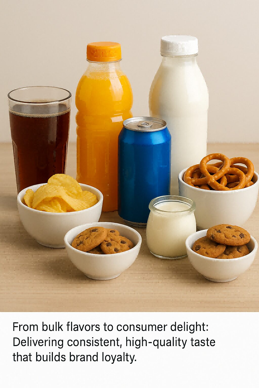 Deliciosas combinaciones de bebidas y bocadillos sabores de alimentos y bebidas+sabor a cuiguai