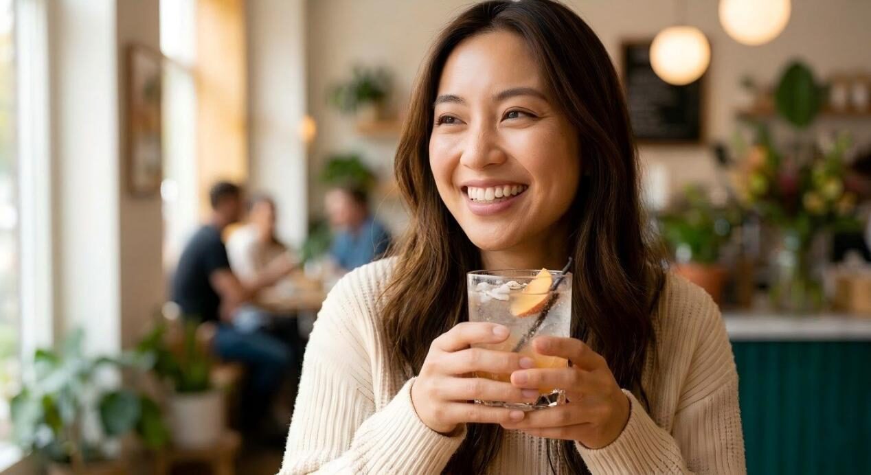 A professional and warm headshot of a smiling consumer, symbolizing the ultimate business goal of a lasting emotional connection.